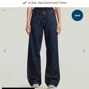 G-Star Women's Flare Jeans - Deep Indigo